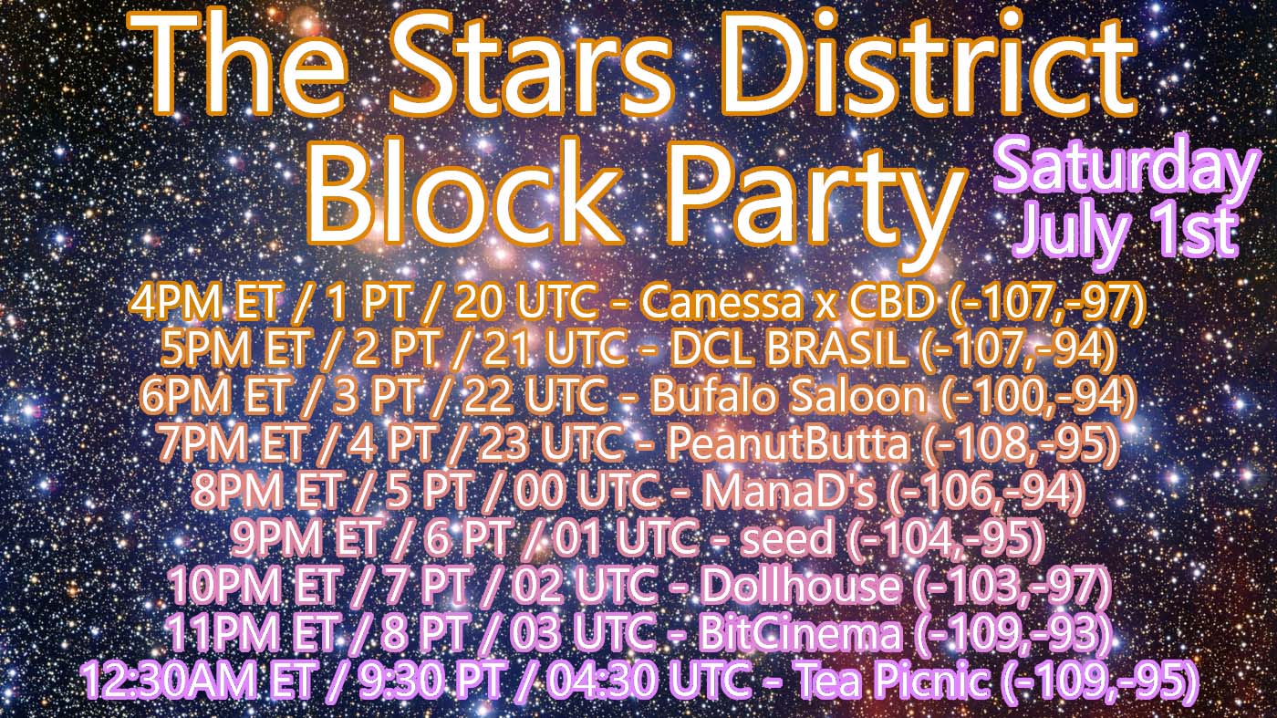 Stars District Community Block Party