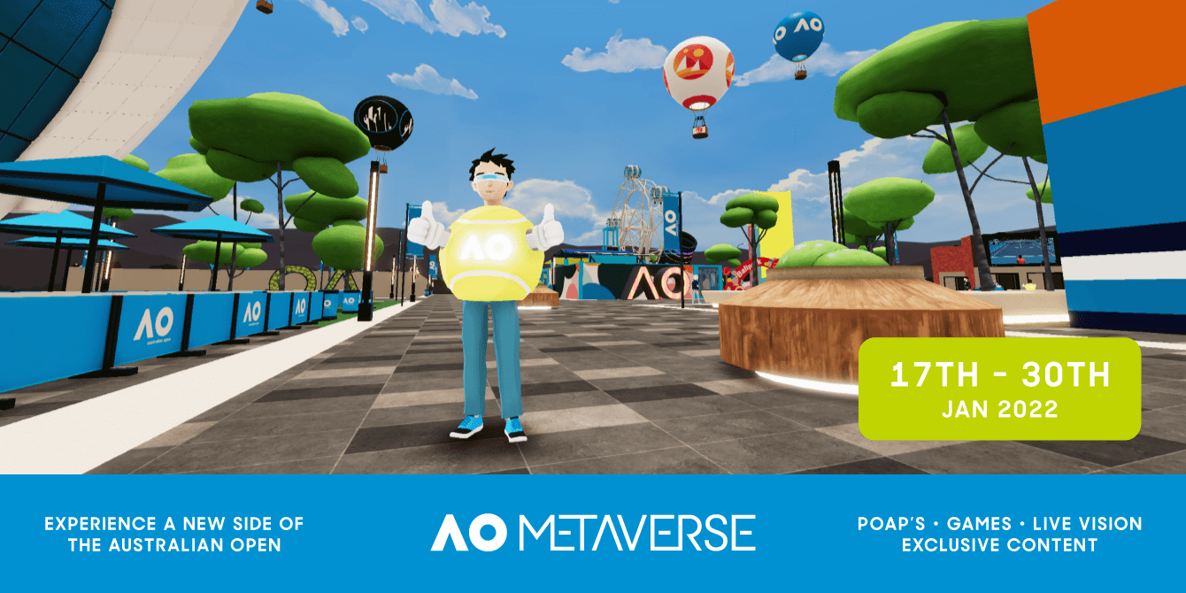 Metaverse Explorer: Exploring the Australian Open in Decentraland, arena  metaverso o que é